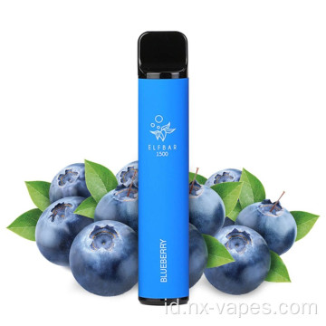Elf Bar 1500 Puff sekali pakai Vape Kit